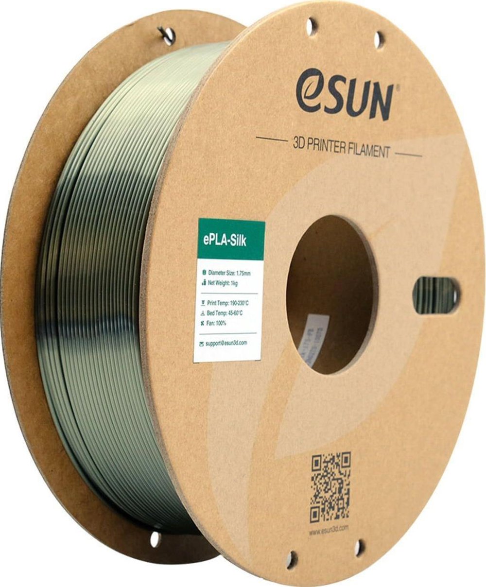 Esun Silk Pla+ Filament Bronz 1.75mm 1000gr