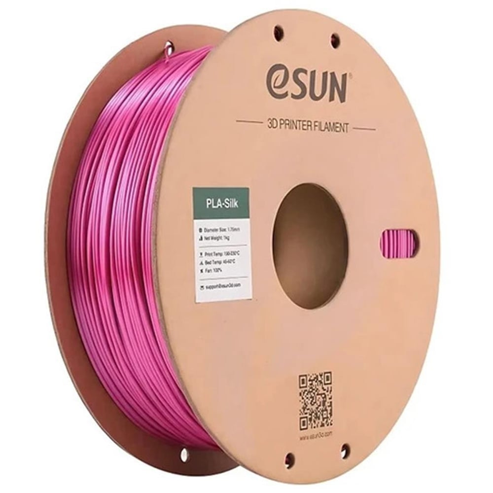 Esun Silk Pla+ Filament Violet 1.75mm 1000gr