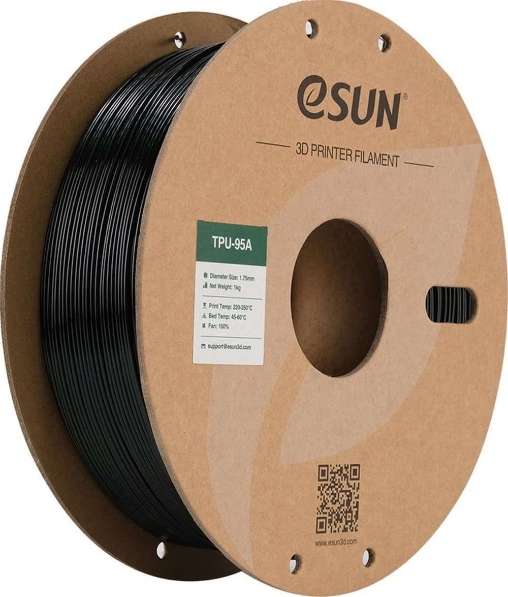 Esun TPU 95A Filament Siyah 1.75mm 1000gr
