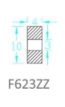 F623ZZ Rulman