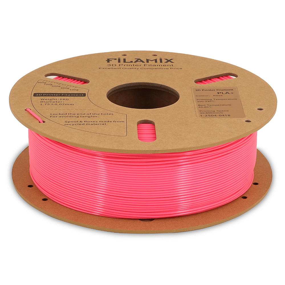 Filamix PLA Plus(PLA+)Filament 1.75mm 1Kg-Gül Pembe