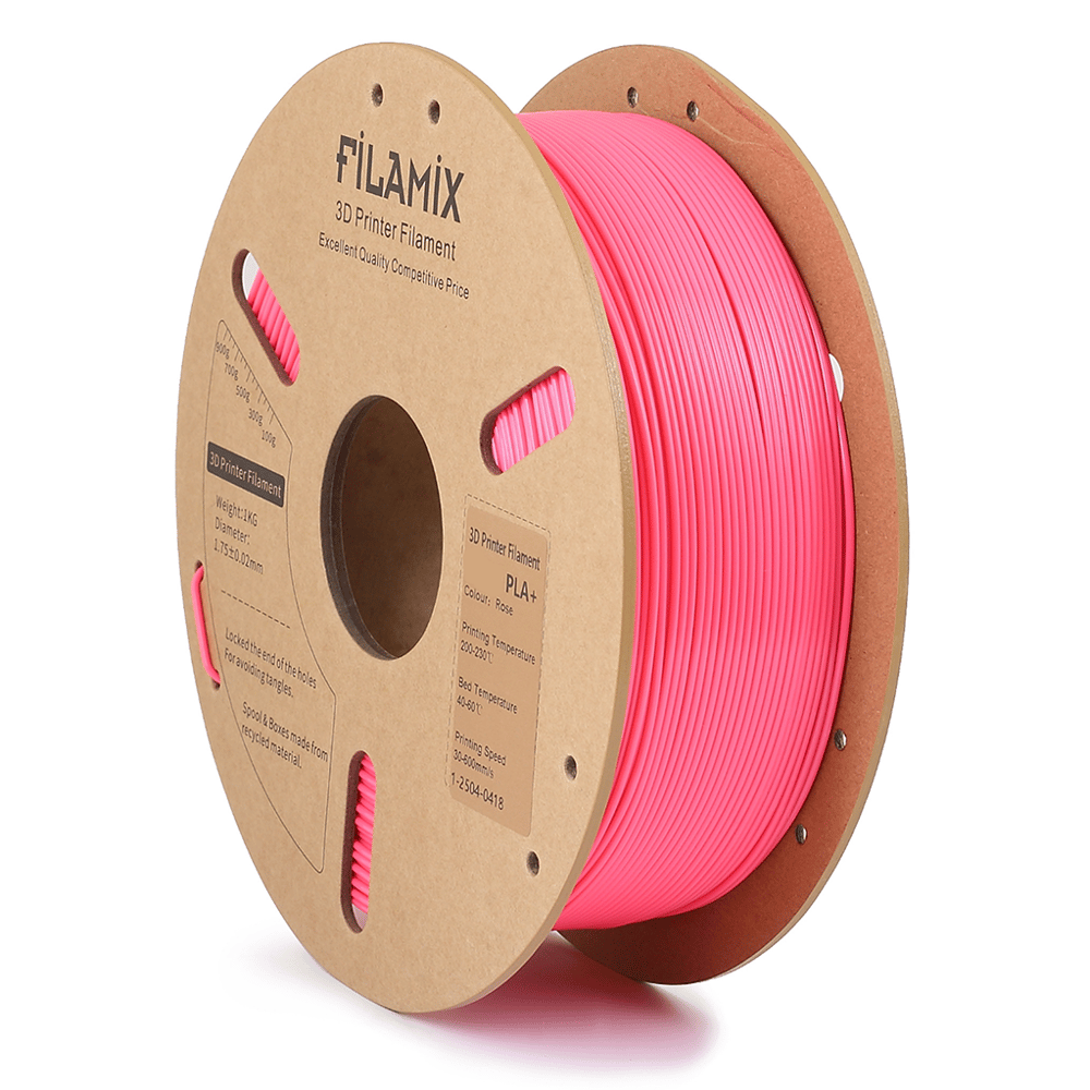 Filamix PLA Plus(PLA+)Filament 1.75mm 1Kg-Gül Pembe