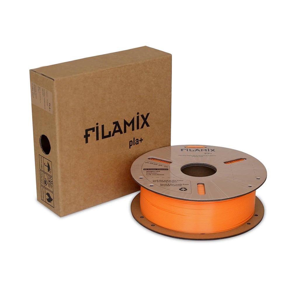 Filamix PLA Plus(PLA+)Filament 1.75mm 1Kg-Turuncu