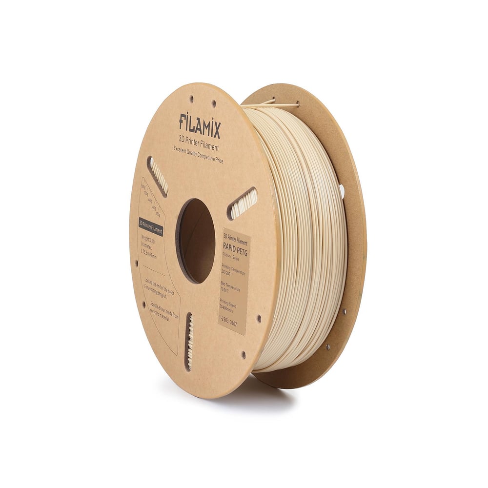 Filamix Rapid Petg Filament 1.75mm 1Kg Bej