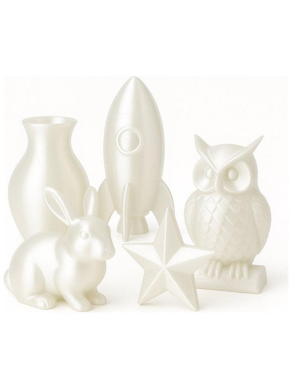 Filamix Silk PLA Filament 1.75mm 1Kg-Beyaz