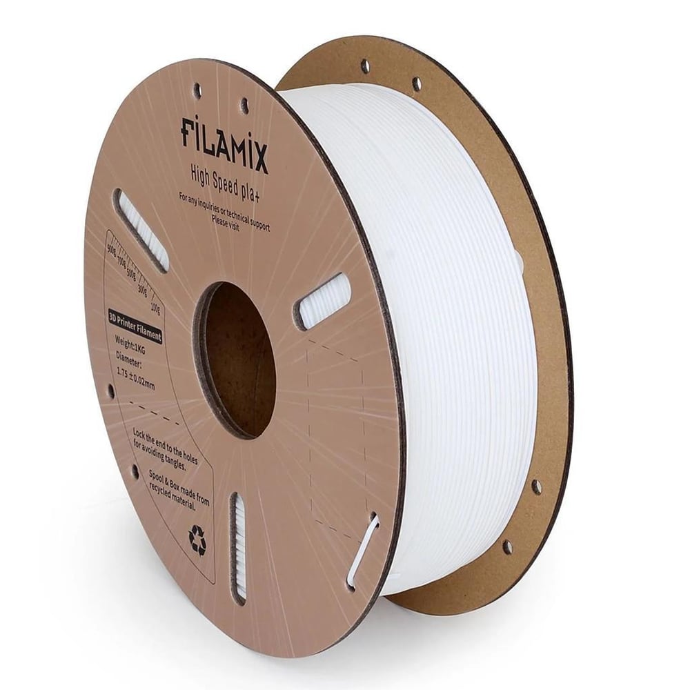 Filamix TPU 95A Filament 1.75mm 1Kg-Beyaz