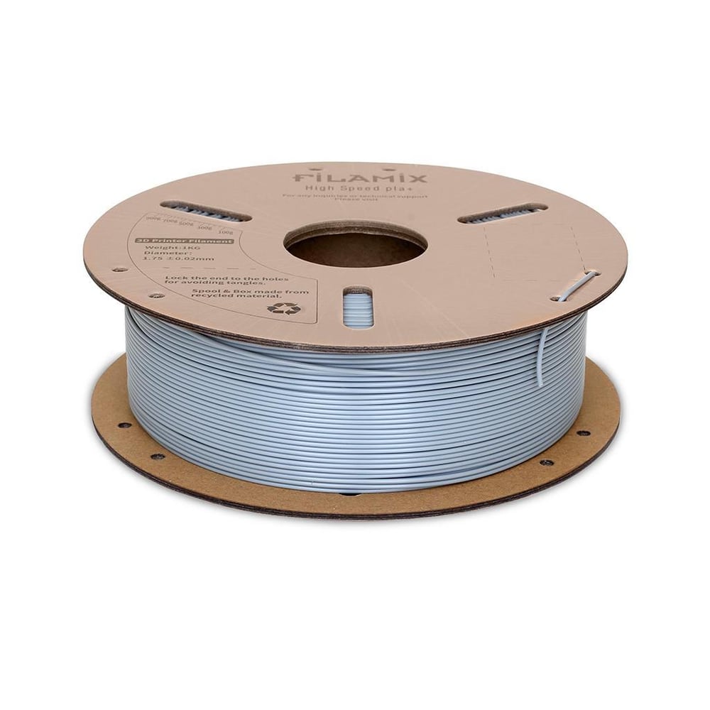 Filamix Yüksek Hızlı Hyper PLA+ Filament 1.75mm 1Kg-Gri