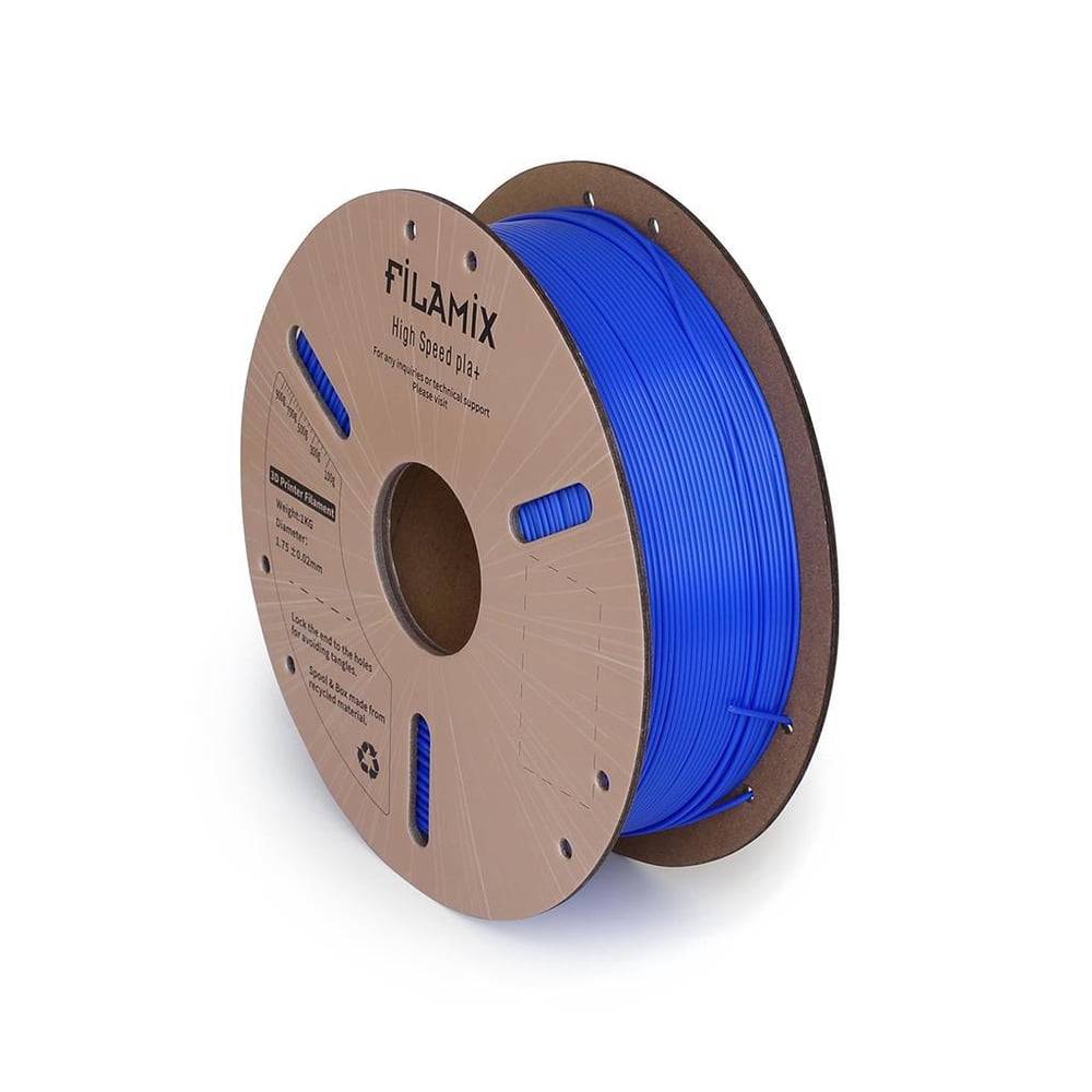 Filamix Yüksek Hızlı Hyper PLA+ Filament 1.75mm 1Kg-Mavi