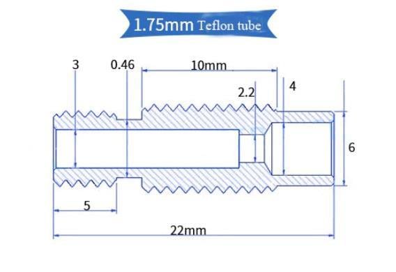 Full J Hotend  24v (4x6 Rakorlu)