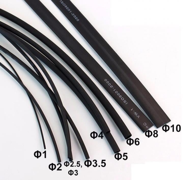 Isı ile Daralan Makaron 2 mm (1 Metre)