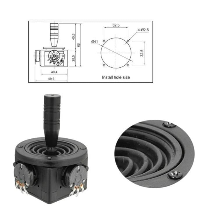 JH-D202X-R2 2 Eksen Joystick