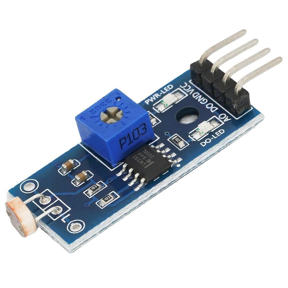 LDR Işık Sensörü Modülü ( 4 Pinli) - LM393 - Arduino Uyumlu