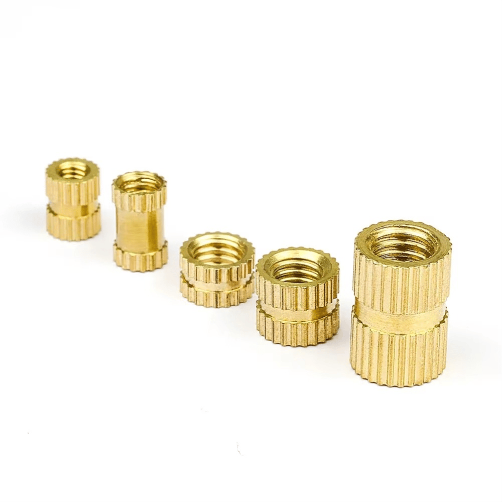 M3x5.3x12 Pirinç İnsert Somun 3D Baskı İçin Çakma Somun(50 Adet)