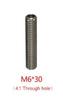M6x30mm 4.1 Delik Barrel(4.1 Bore)