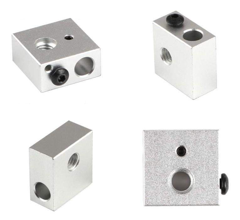Mk8 Kare Blok+Termistör+12v Fişek Set