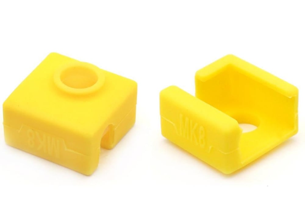 Mk8 Silikon Çorap Ender 3 Uyumlu(Sarı)