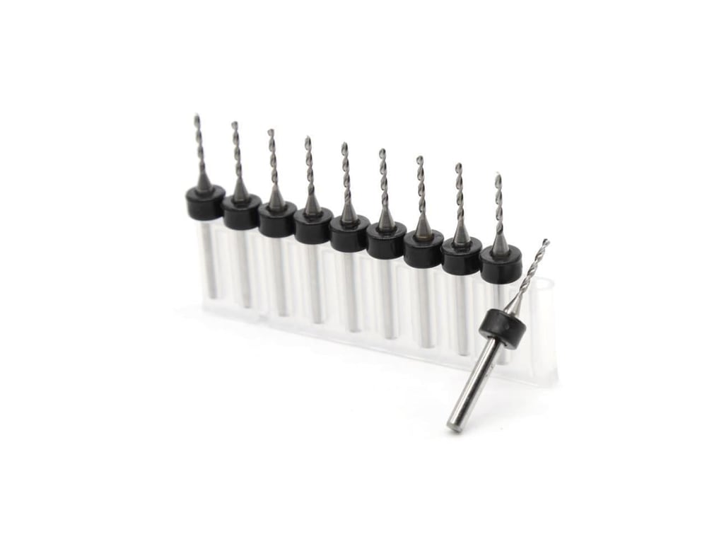 PCB MİKRO MİNİ KARBÜR MATKAP UCU HSS 10lu 0.6mm