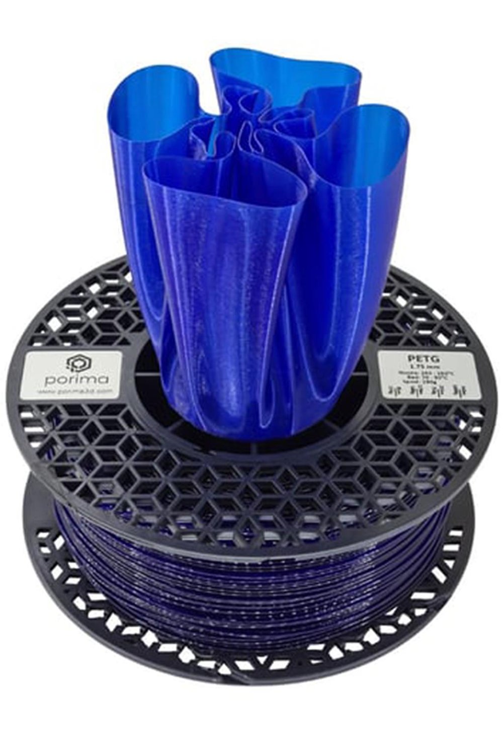 Porima  PETG TRANSPARAN 1.75mm Gece Mavi Filament 1 Kg