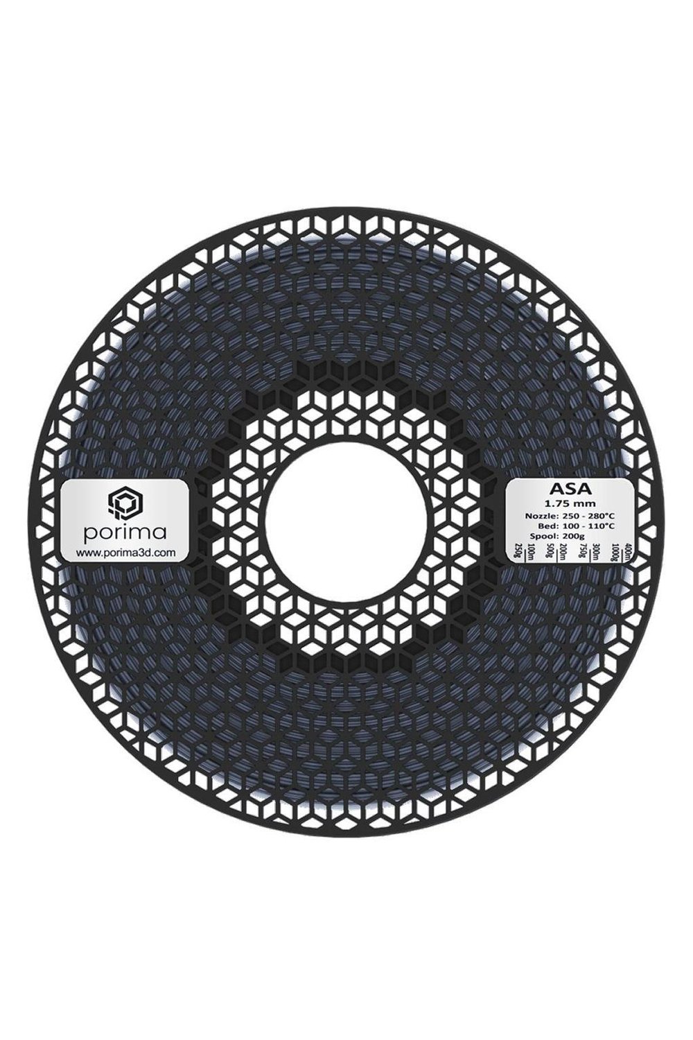 Porima ASA 1.75mm Gri RAL7015 Filament 1 Kg