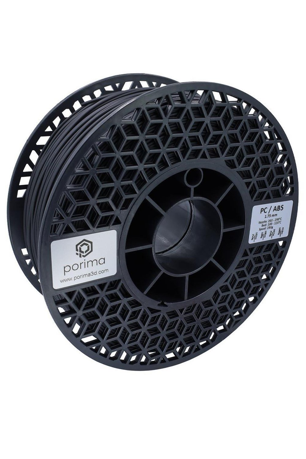 Porima PC/ABS 1.75mm Siyah RAL9005 Filament 1 Kg