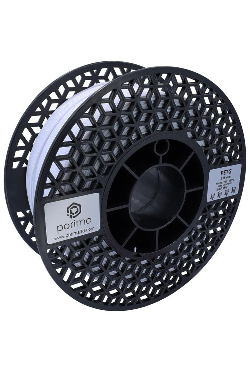 Porima PETG 1.75mm Beyaz RAL9003 Filament 1 Kg