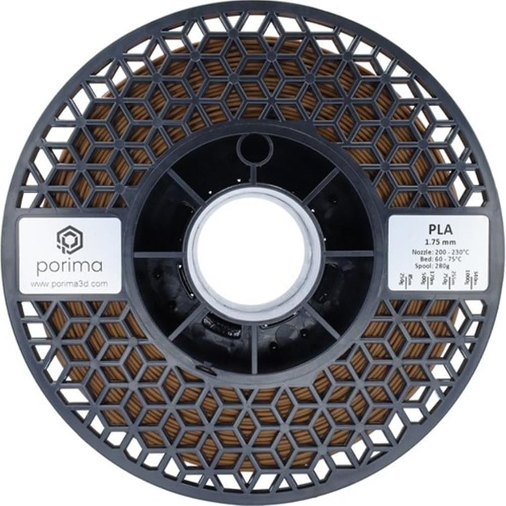 Porima PLA 1.75mm Kahverengi RAL8007 Filament 1 Kg