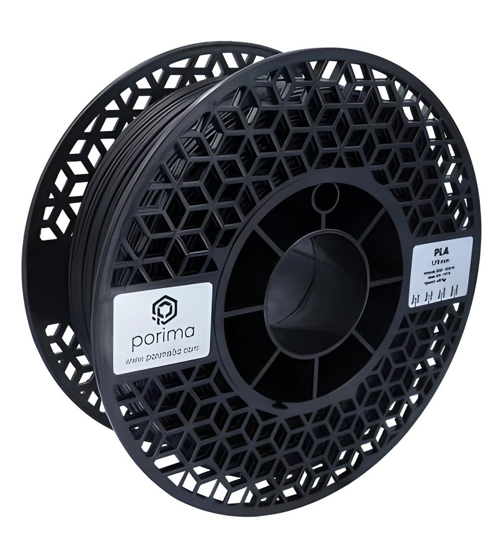 Porima PLA 1.75mm Siyah RAL9005 Filament 0.5 Kg