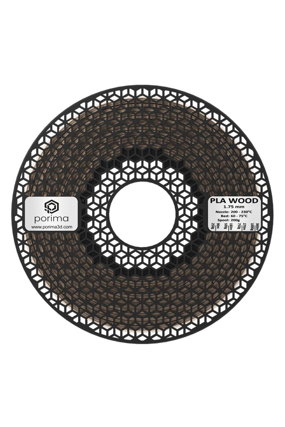 Porima PLA Wood Filament (Açık Ahşap)1.75mm 1kg