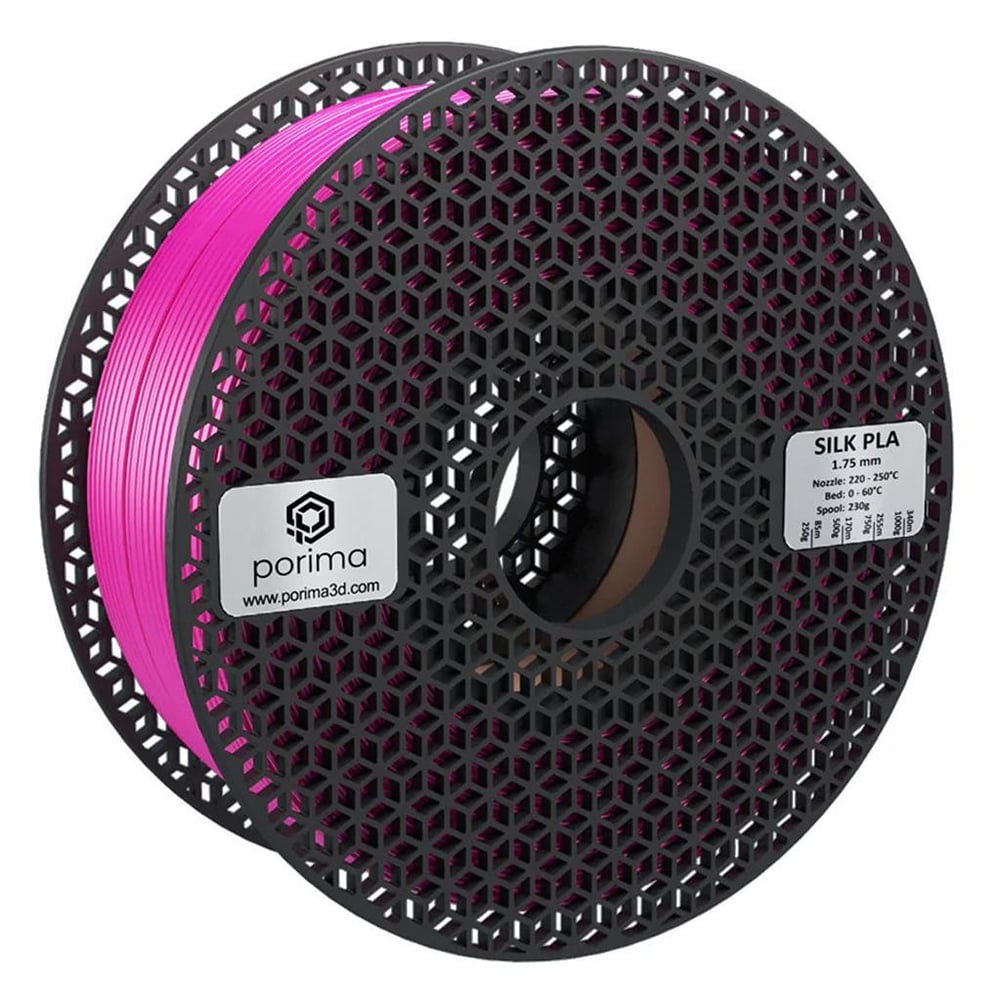Porima Silk PLA 1.75mm Fuşya Filament 1Kg
