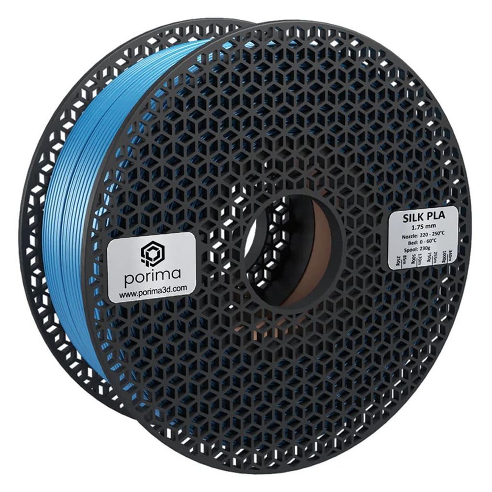 Porima Silk PLA 1.75mm Turkuaz Filament 1Kg