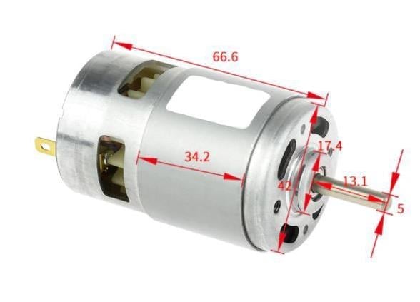 RS775 Dc Spindle Motor Rulmanlı(12v 3000Rpm)