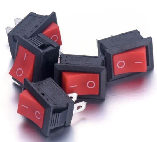 Rocker On-Off Anahtar(6A 250V 2 Pin)