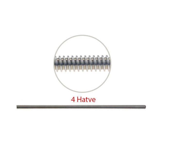 T8 4 Hatve Trapez Mil(350mm)