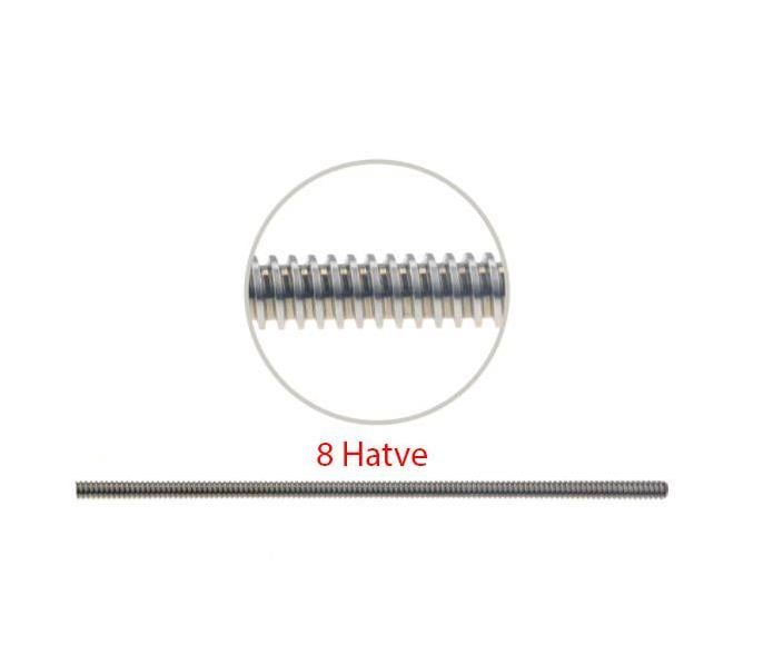 T8 8 Hatve Trapez Mil(300mm)