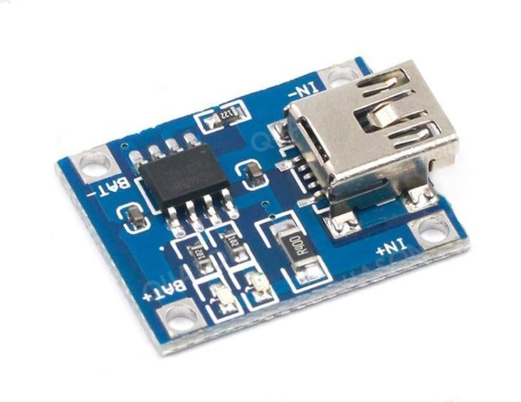 TP4056 1A Lipo – Li-on Pil Şarj Devresi Mini USB(Sarj Korumalı)