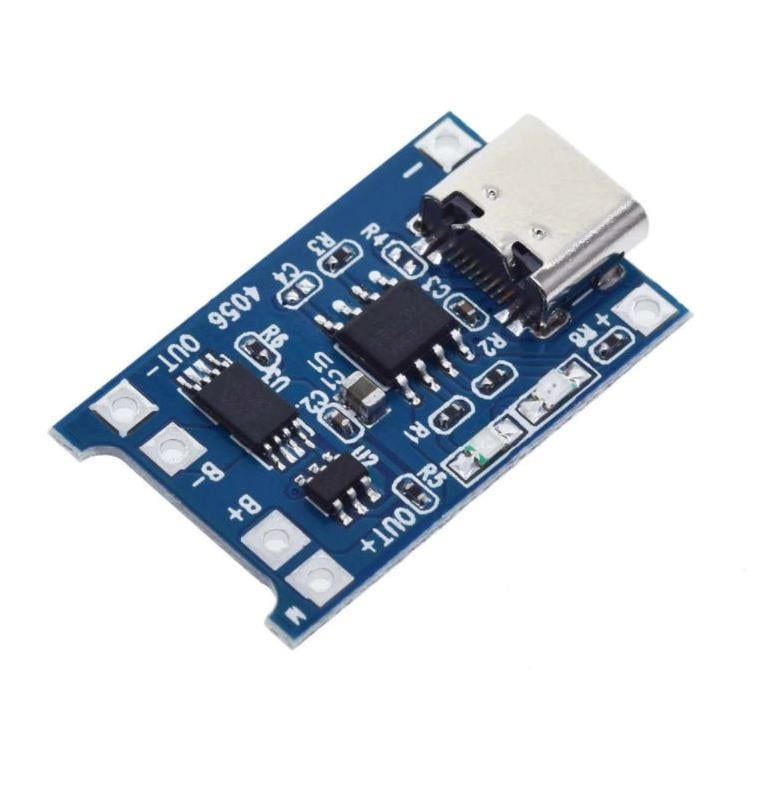 TP4056 1A Lipo – Li-on Pil Şarj Devresi Type C (Sarj Korumalı)