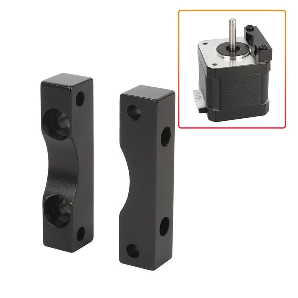 Z Eksen Nema 17 Step Motor Tutucu Mini Plastik Parça(Siyah)