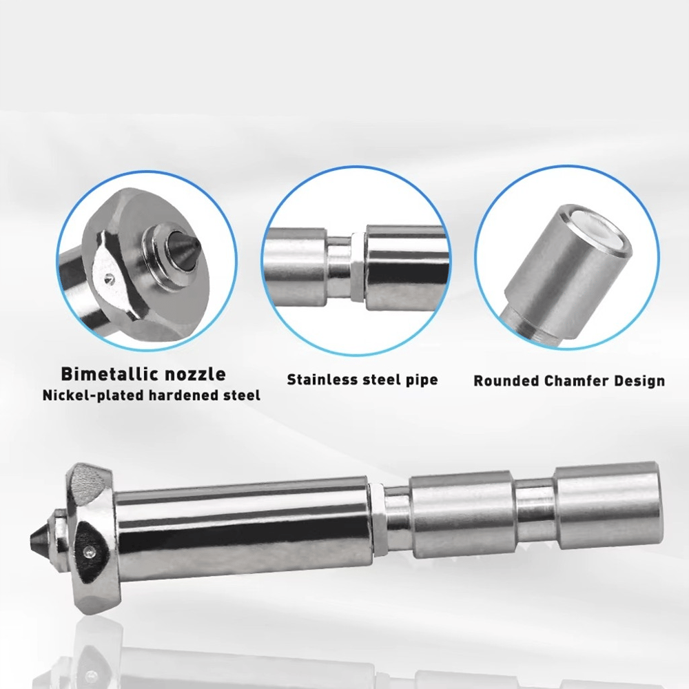 Anycubic Kobra 3 Max Sertleştirilmiş Çelik Nozzle-0.4mm