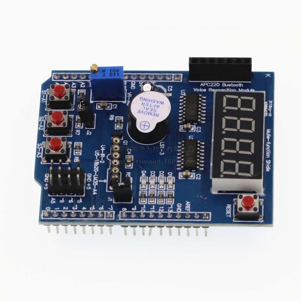 Arduino 7 Segment Çok Fonksiyonlu Shield