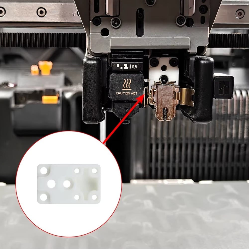 Bambu Lab A1-A1 Mini-H2D Sağ Hotend Alt Montaj Tabanı-Seramik Taş