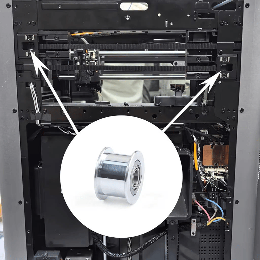 Bambu Lab P2S Kayış Gergi Kısmı Avare Kasnak