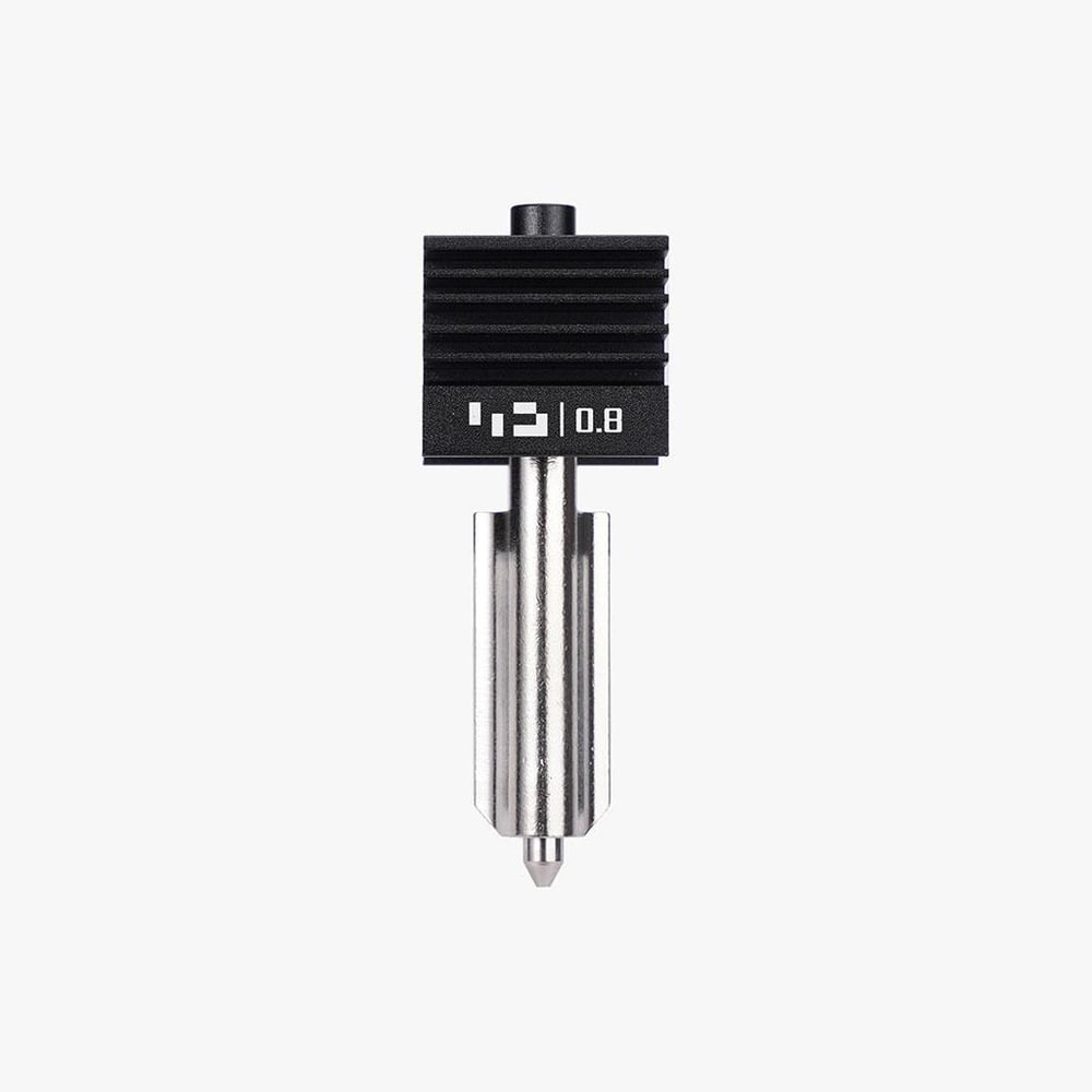 Bambu Lab P2S ve H2 Serisi Uyumlu 0.8 Sertleştirilmiş Çelik Hotend-FAH062