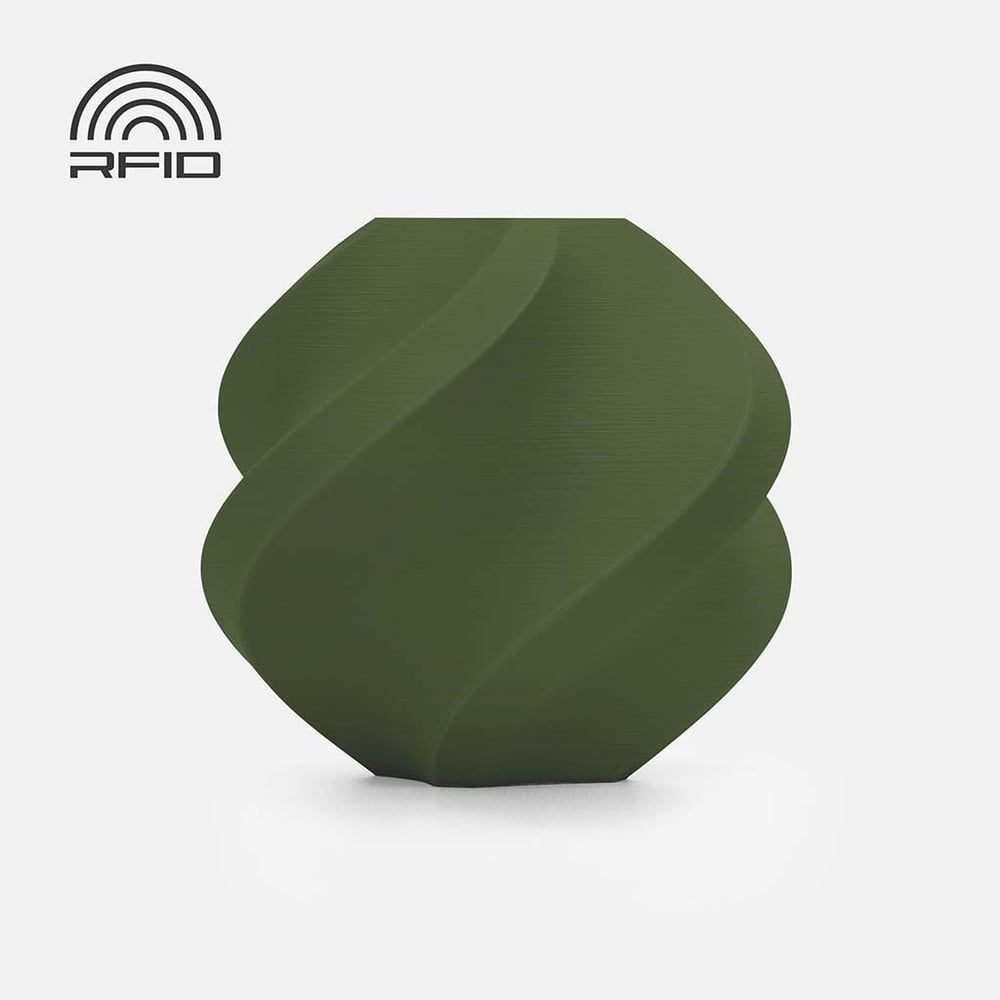 Bambu Lab PLA Matte Koyu Yeşil 1.75mm 1kg Filament