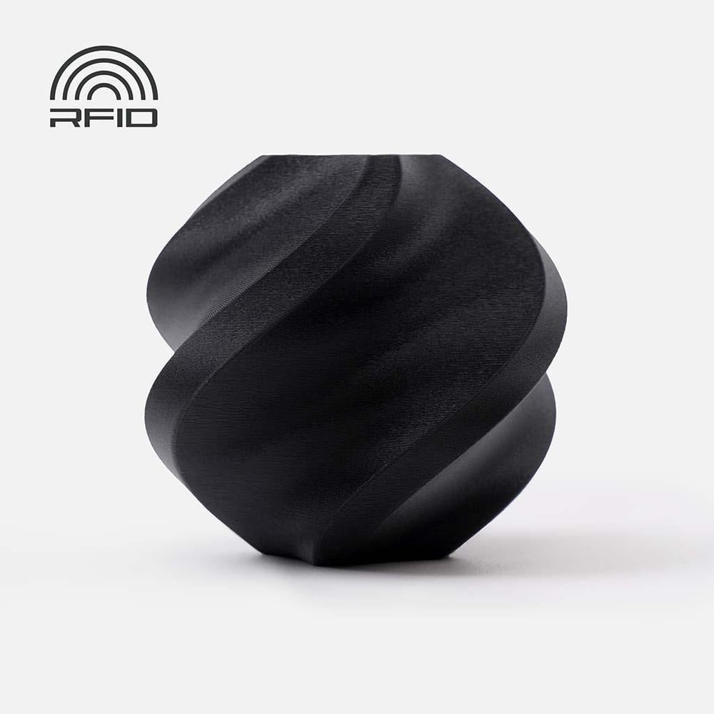 Bambu Lab PLA Matte (Charcoal)Kömür Rengi 1.75mm 1kg Filament