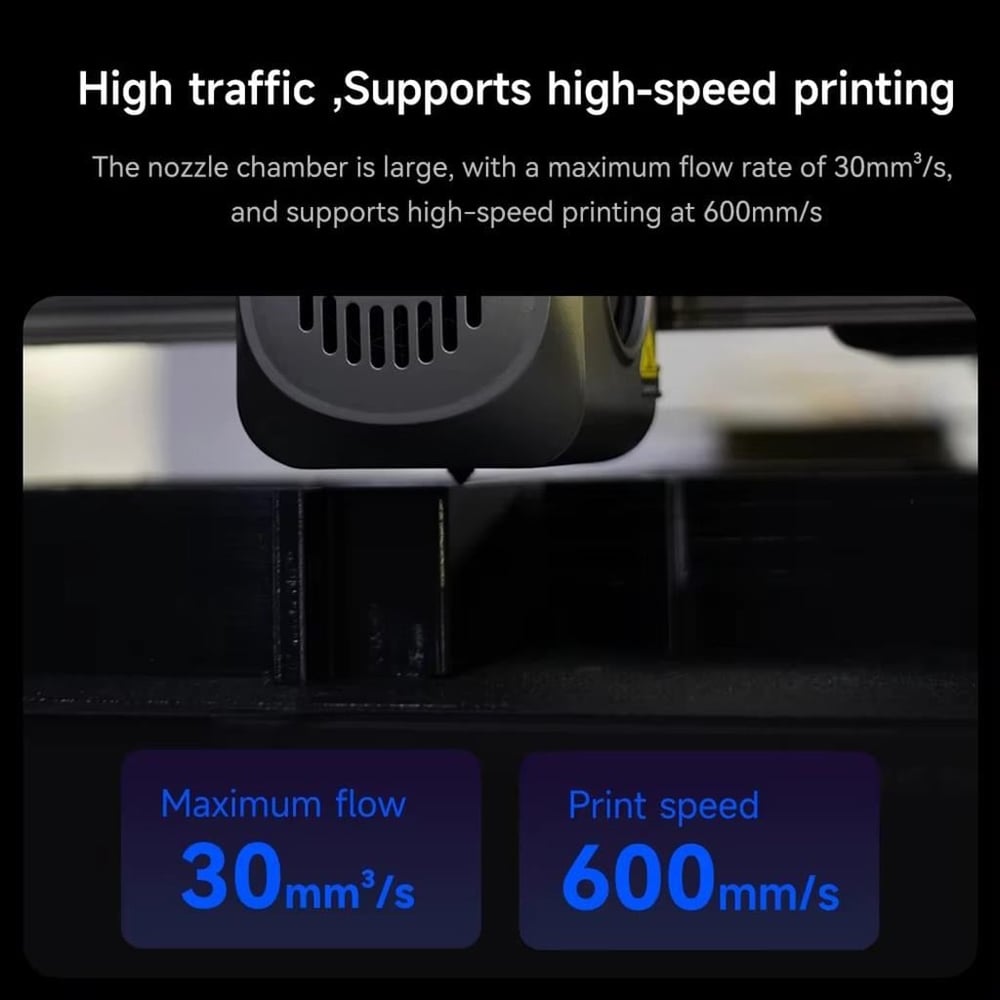 Creality Hi-K2 Serisi Uyumlu Quick Swap Çıkarılabilir Sertleştirilmiş Çelik Nozzle-0.4mm