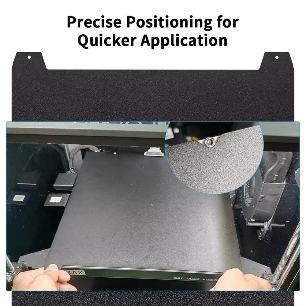 Creality K1-Ender3-S1 Ender5-S1 Çift Taraflı Epoxy Kaplı Yay Çeliği Tabla-235x235mm