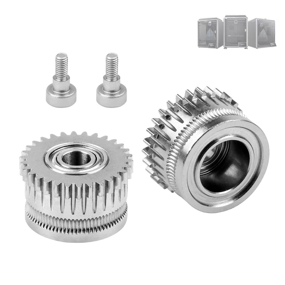 Creality K1-K1C-K1 Max-Ender V3-V3 Plus Extruder Dişlisi(Paslanmaz Çelik)