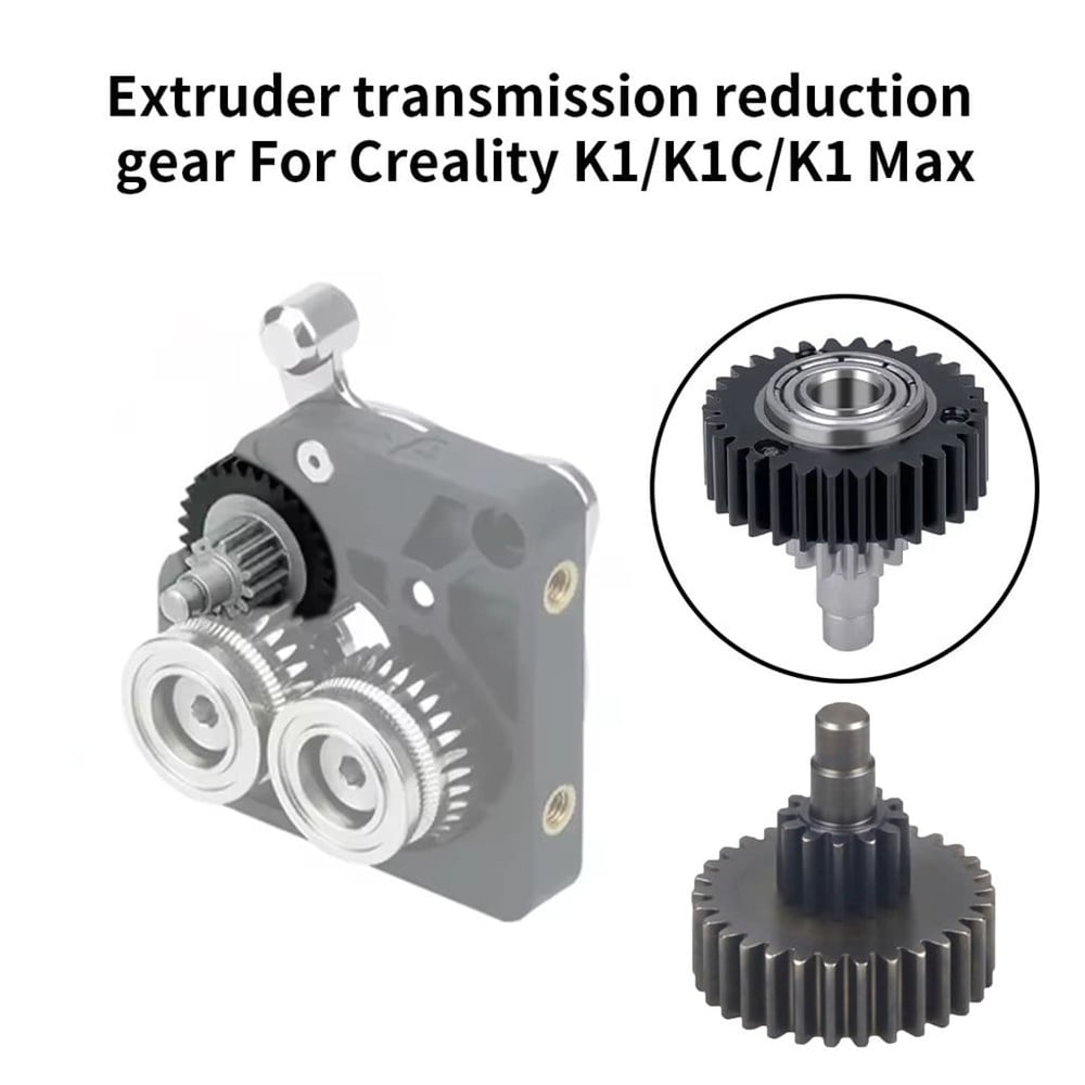 Creality K1 Serisi Geliştirilmiş Extruder Motor Dişlisi-Full Metal Şanzıman Dişlisi