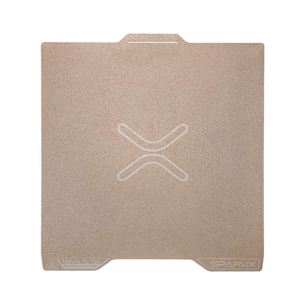 Creality SparkX İ7 Orjinal Çift Taraflı Pütürlü Pei Yay Çeliği-260x260mm