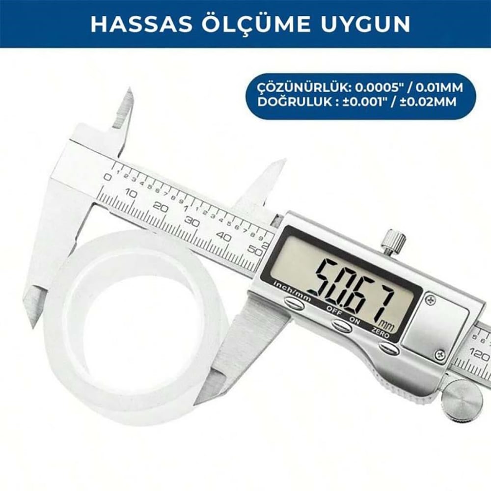 Paslanmaz Çelik Dijital Kumpas-150mm